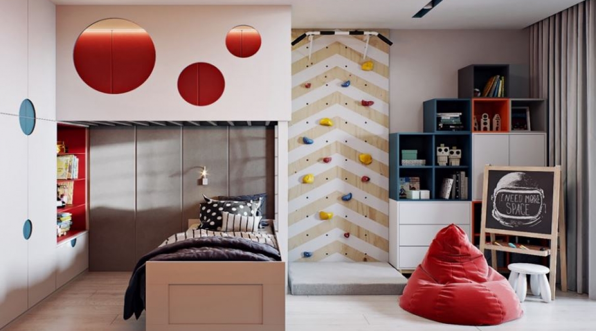 Decorarea camerei copilului - modificări simple, dar de efect
