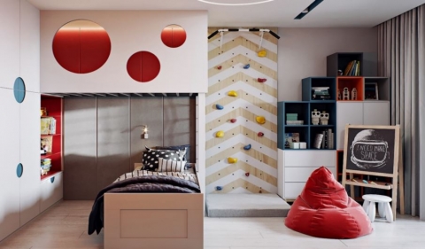 Decorarea camerei copilului - modificări simple, dar de efect
