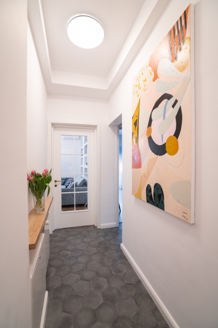 Apartament in bloc interbelic