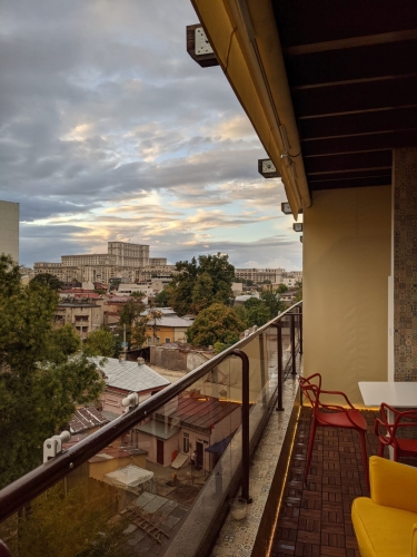 Amenajarea unei terase de 12 mp